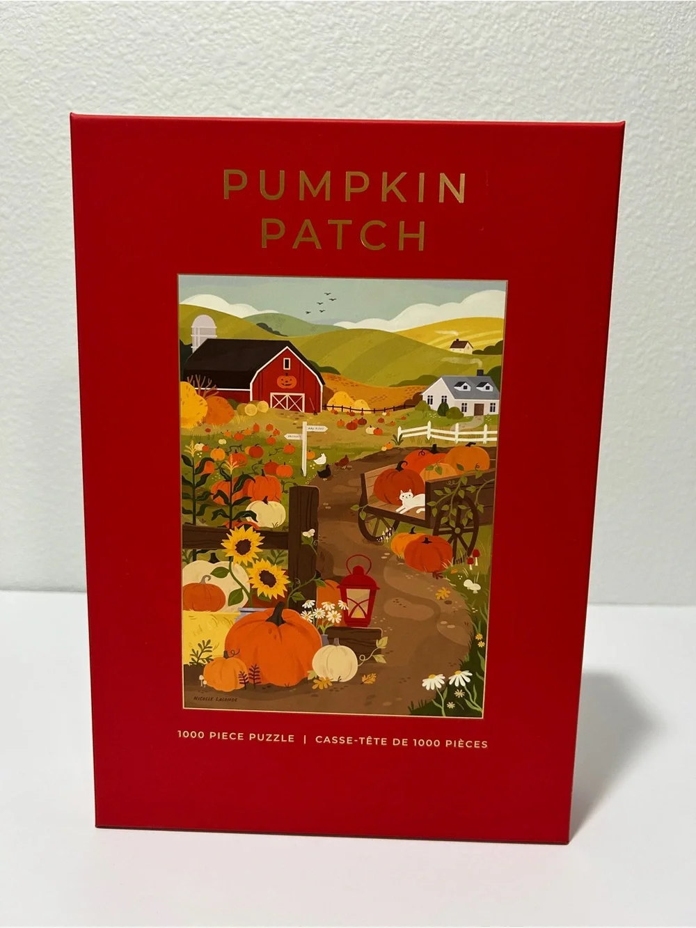 NEW Hobbry Jigsaw Puzzle Pumpkin Patch 1000 Pieces